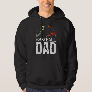 Baseball-Vater Sport Vintage Vatertag Vintage Hoodie