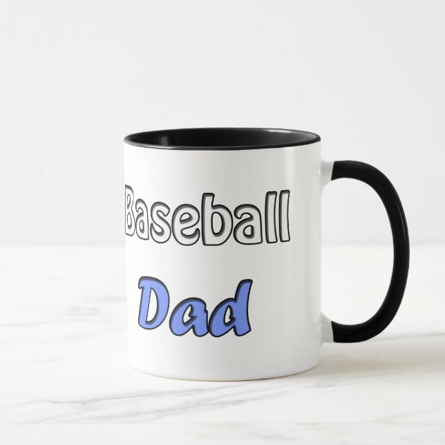 Baseball-Vater Tasse (Rechts)