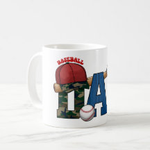 Baseball Vater Tasse - Perfektes Geschenk für spor