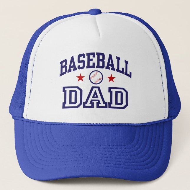 Baseball-Vater Truckerkappe (Vorderseite)