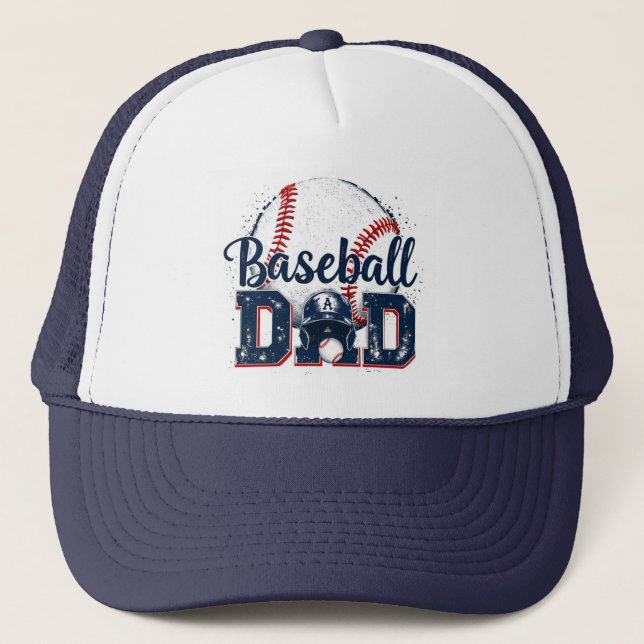 Baseball-Vater Truckerkappe (Vorderseite)