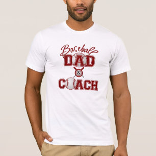Baseball VATER und TRAINER T-Shirt