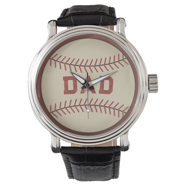 Baseball Vater Watch Armbanduhr (Vorderseite)
