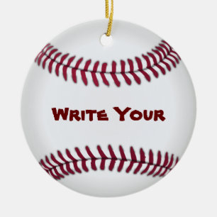 Baseball-Verzierungen Keramik Ornament