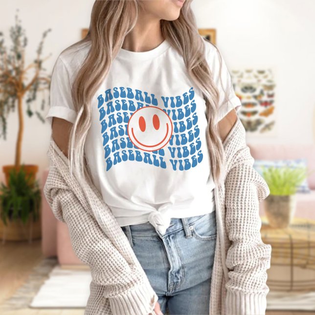 Baseball Vibes Shirt, Baseball T - Shirt (Von Creator hochgeladen)