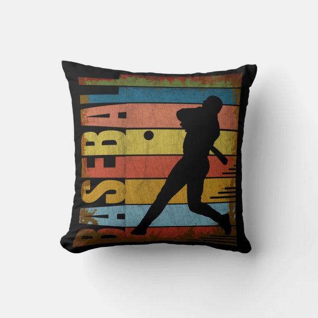 BASEBALL VINTAG STIL KISSEN (Vorderseite)