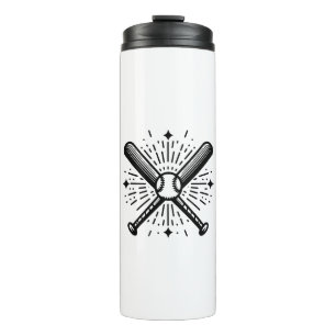 Baseball Vintag Thermosbecher