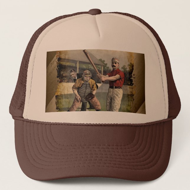 Baseball:Vintag Truckerkappe (Vorderseite)