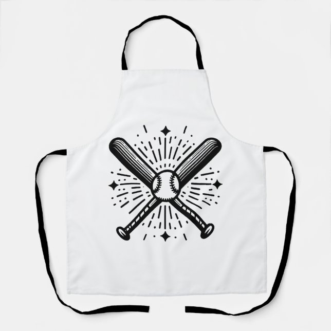 Baseball Vintage Schürze (Vorderseite)