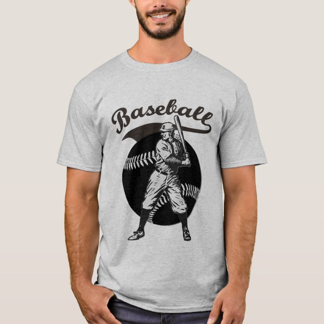 Baseball: Vintage-T-Shirt T-Shirt (Vorderseite)