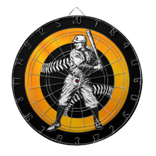 Baseball: Vintages Dart Board Dartscheibe