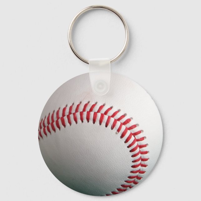 Baseball vollständig anpassbar schlüsselanhänger (Vorderseite)