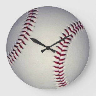 Baseball-Wall-Uhr Große Wanduhr