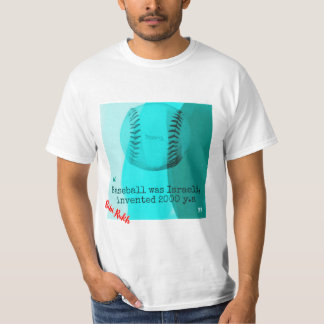 Baseball war israelischer T - Shirt
