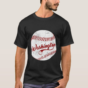 Baseball Washington DC Team Liebe Baseball Nationa T-Shirt