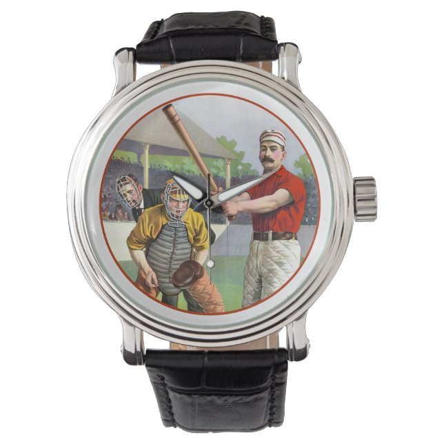 Baseball Watch Armbanduhr (Vorderseite)