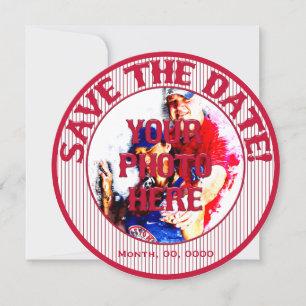 Baseball Wedding Rett-The-Date-Template 01 Save The Date