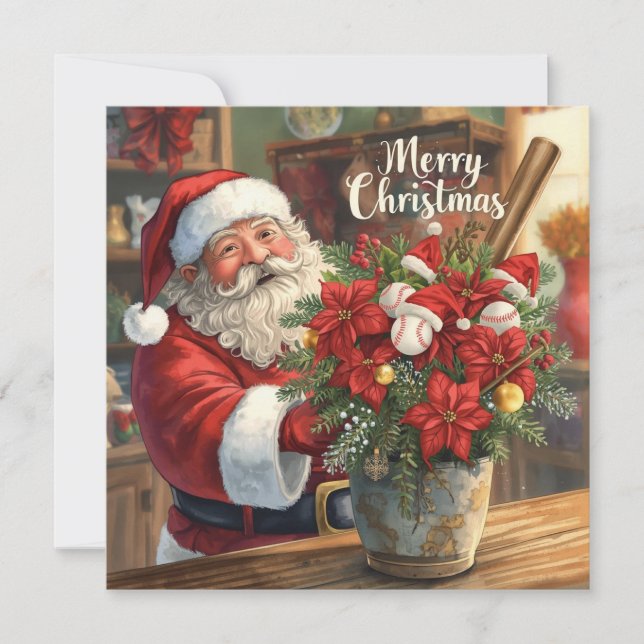 Baseball Weihnachten (Vorderseite)