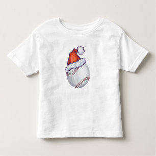 Baseball Weihnachten Kleinkind T-shirt