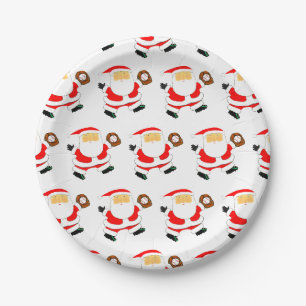 Baseball Weihnachten Pappteller