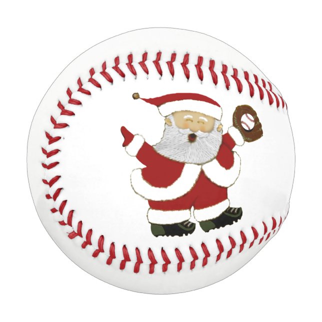 Baseball-Weihnachts-Sammelobjekt Baseball (Vorderseite Links)