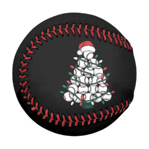 Baseball-Weihnachtsbaum-Santa-Sport Baseball