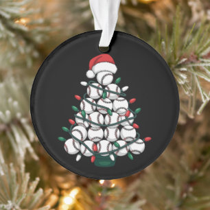 Baseball-Weihnachtsbaum-Santa-Sport Ornament