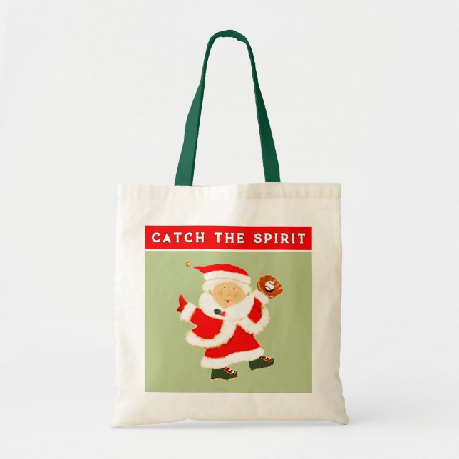 Baseball Weihnachtsgeschenk Tasche (Vorne)