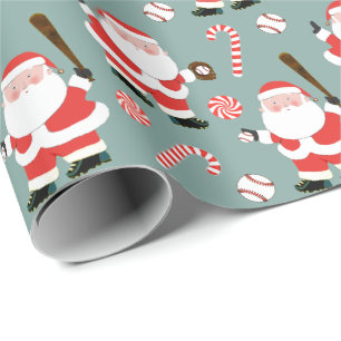 Baseball Weihnachtsgeschenk Wrapping Paper Geschenkpapier