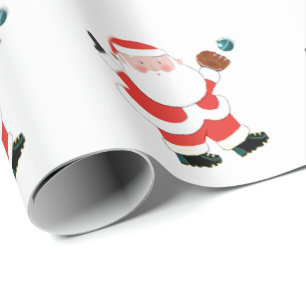 Baseball Weihnachtsgeschenk Wrapping Paper Geschenkpapier