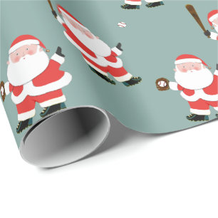 Baseball Weihnachtsgeschenk Wrapping Paper Geschenkpapier