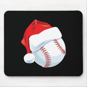 Baseball Weihnachtsmannmütze Men Boys Weihnachten Mousepad