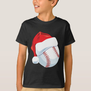 Baseball Weihnachtsmannmütze Men Boys Weihnachten  T-Shirt