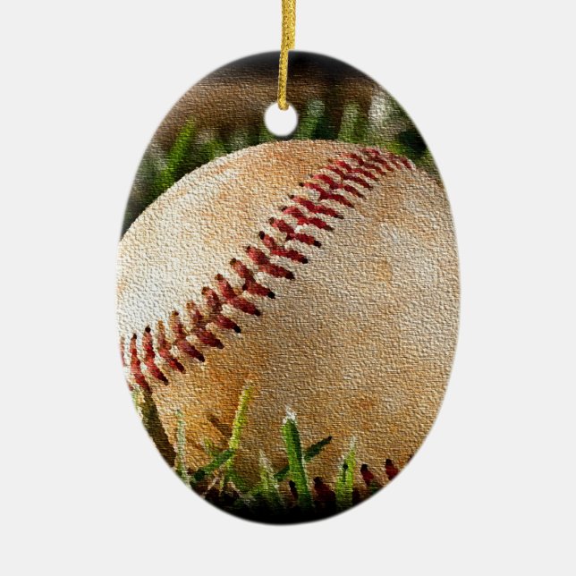 Baseball Weihnachtsschmuck (Vorne)