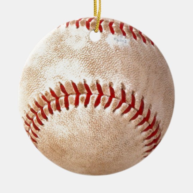 Baseball Weihnachtsschmuck (Vorne)