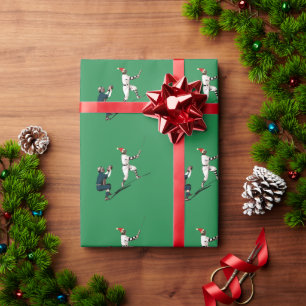 Baseball Weihnachtswrapping Paper Geschenkpapier