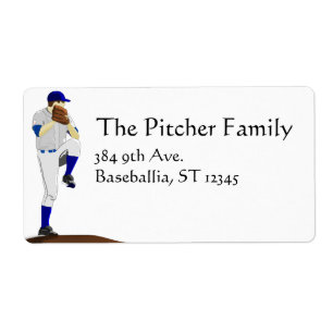 Baseball-Werfer-Aufkleber