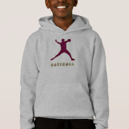 Baseball-Werfer scherzt Hoodie