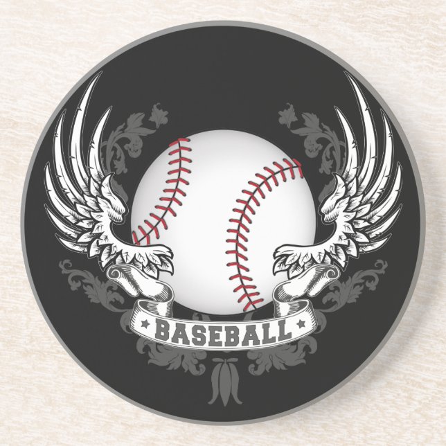 Baseball Wings Untersetzer (Vorne)