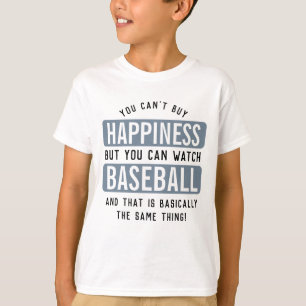 Baseball zu beobachten ist Glück Funny Baseball T-Shirt