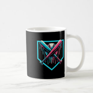 Baseball Zuhause Plate Tropfen Boys Baseball Bat Kaffeetasse