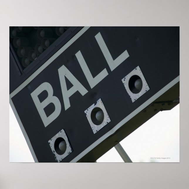 Baseballanzeiger 2 poster (Vorne)