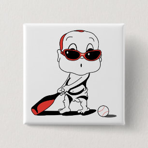 Baseballbaby Button