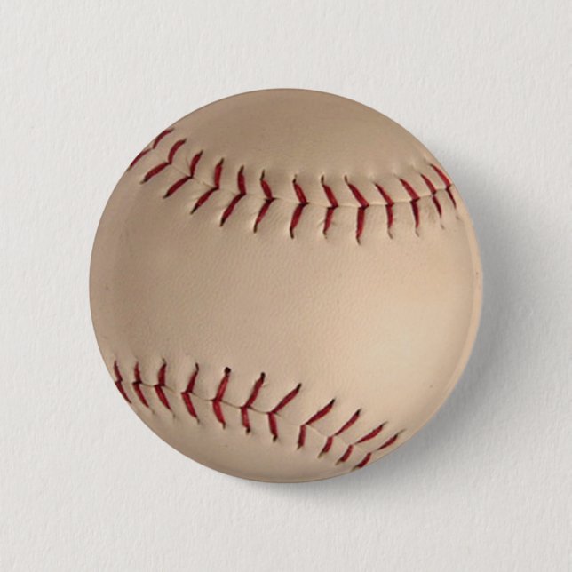 Baseballball-Abzeichen Button (Vorderseite)
