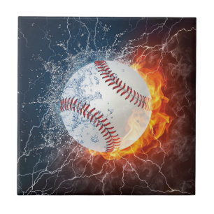 Baseballball Fliese