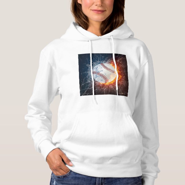 Baseballball Hoodie (Vorderseite)