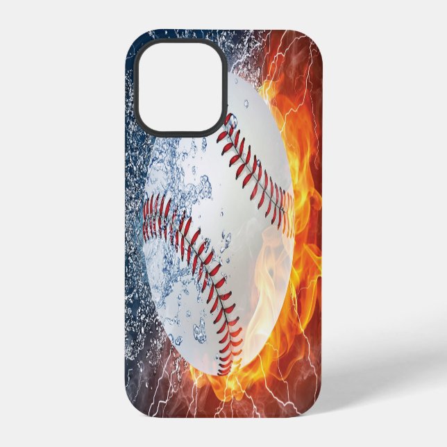 Baseballball iPhone Hülle (Rückseite)
