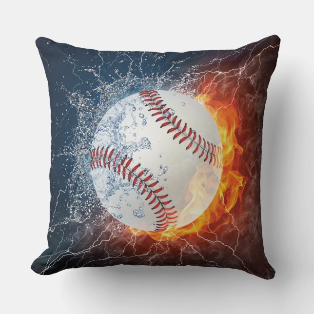 Baseballball Kissen (Vorderseite)