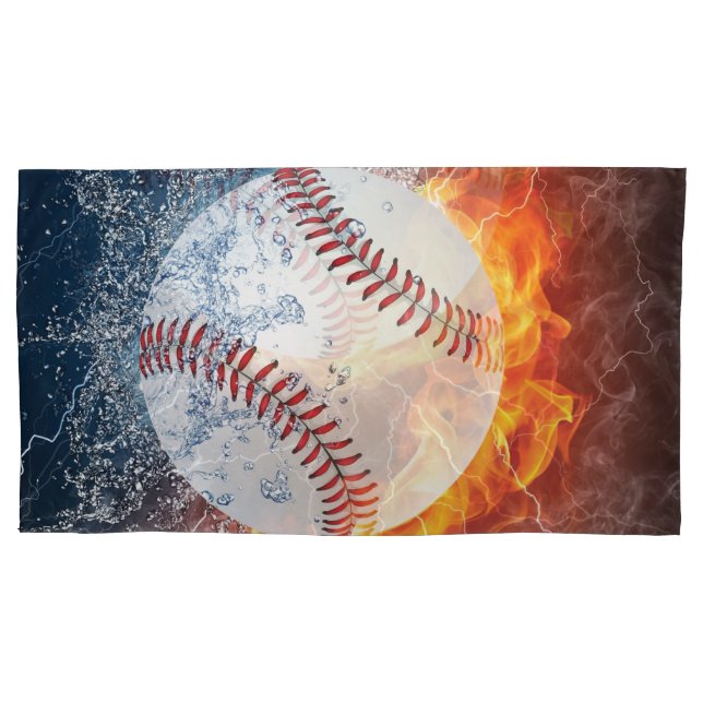 Baseballball Kissenbezug (Vorderseite)