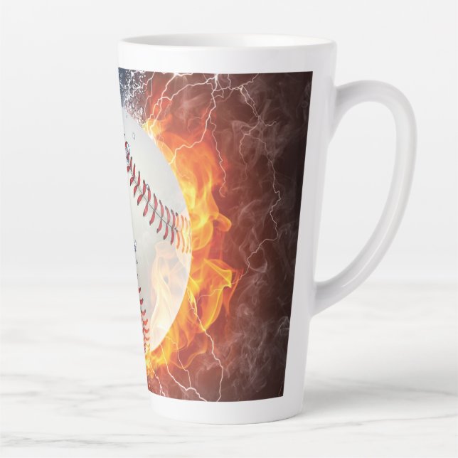 Baseballball Milchtasse (Rechts)